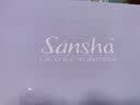 三沙（Sansha）现代舞蹈鞋女中跟软底皮面广场舞跳舞运动H166LPI 白色-牛皮 36 实拍图