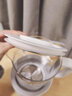 海尔（Haier）恒温壶玻璃婴儿调奶器 多功能冲泡奶粉智能电热水壶 暖奶器家用 H211暖奶篮+炖盅 1.2L 实拍图