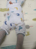 Kissbaby Miracle婴儿袜子夏季宝宝长筒袜棉质男女童卡通过膝儿童松口袜子 蓝色+灰色+绿色(超薄3双装) 3双 M码  推荐1-3岁宝宝使用 实拍图