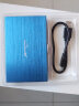 蓝硕（BLUEENDLESS） 蓝硕老笔记本IDE并口针式2.5英寸移动硬盘盒子USB2.0金属铝壳 U25YA-IDE蓝色 移动硬盘盒2.5英寸USB2.0 实拍图