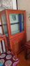 创海中式鱼缸客厅屏风底过滤中大型龙鱼缸家用玻璃落地屏风隔断水族箱 黄花梨木色 80*40*150cm 晒单实拍图