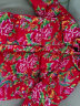 翡度尼（FAEDOONY）东北花棉袄女中国风2024款国潮牡丹花棉衣加厚保暖男女同款外套 红色 2XL(165-180斤) 实拍图