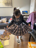 【JK制服官方】正版jk制服秋季女基础款长袖衬衫全套职业百褶格裙日系元气少女校供感套装童 极夜之歌+长袖衬衫+领花 XS【75斤左右】 实拍图
