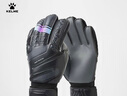 KELME/卡尔美足球守门员手套成人职业防滑缓冲门将手套装备儿童 黑色（人草专用带护指） 9 实拍图