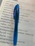 韩国慕那美（monami）OLIKA透明彩色小钢笔0.5mm学生用练字书写钢笔套装 蓝色02099 实拍图