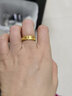 周生生足金六字真言大明咒黄金戒指男女款 婚戒83215R计价 11圈2.7克 实拍图