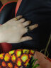 子午线 魔戒戒指男款潮霸气 指环王钛钢戒指欧美个性男女士尾戒时尚饰品 金色 美码4号(内径1.4cm周长4.5cm) 实拍图