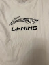 李宁（LI-NING）短袖t恤男夏款潮流印花情侣款半袖圆领宽松休闲透气纯棉运动T恤 实拍图