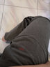 金立芬睡衣男秋冬季长袖纯棉春秋季加大码运动全棉家居服套装可外穿出门 116智慧深灰色 3XL （180斤-210斤） 实拍图