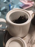 心去處德化羊脂玉瓷茶壶家用陶瓷泡茶壶带过滤单壶小号红茶绿茶功夫茶具 羊脂玉瓷直正壶 180ml 实拍图