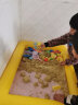 培培乐（PEIPEILE）8斤太空玩具沙彩沙动力沙子 儿童手工DIY沙滩玩具火星礼物套装 沙色 感恩节礼物 实拍图