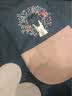 贝贝卉厨房做饭家用围裙防水防油女时尚可爱韩版围腰男士工作服定制印字 擦手烟蓝挂脖花环兔防水 实拍图