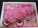 帕提拉diy手工制作钻石画卡通钻石画满钻贴画送女友闺蜜礼物少女心 7136+画布+钻石+工具+相框 实拍图