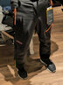 库克鲨鱼（cookshark）新款上市户外软壳裤秋冬加绒加厚保暖冲锋登山滑雪防风防水抓绒裤 男款黑色 M 实拍图