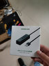 绿联（UGREEN）Type-C分线器转接头手机OTG扩展HUB集线器笔记本台式电脑接U盘鼠标键盘延长线 USB2.0【细长黑】带安卓供电口 0.25-0.35米 实拍图