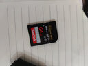 闪迪（SanDisk）闪迪相机卡 4K高清SD卡 微单存储卡微单反摄像储存大卡内存sd卡内存卡 微单/单反相机内存卡 64G V30  读速200Mb/s+3.0读卡器 实拍图