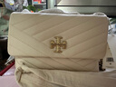 汤丽柏琦（Tory Burch）Kira小号羊皮单肩斜挎包 托里伯奇女士链条手提包 时尚大牌女包 奶油白（金扣）90452 122 尺寸：长22.5*宽8*高15cm 实拍图