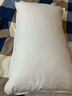 AMAIN雅棉 希尔顿鹅绒枕头95大朵白鹅绒100支A类全棉面料羽绒纤维枕芯 【热销经典款】95%鹅绒高枕- 单只 48cm x74cm 实拍图