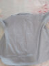 无印良品 MUJI 女式 水洗平纹衬衫 长袖休闲百搭衬衣春款纯棉全棉BCB35C3S 绿色条纹 XXL(170/96A) 晒单实拍图