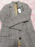 特洛曼格子小西装外套女春秋韩版休闲时尚气质女神范长袖小个子西服上衣 实拍图