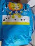 英玛仕（ENGMARSS）儿童雨衣6-12岁小学生雨披男童女童长款带书包位雨衣幼儿园3-6岁 蓝色【双帽檐+书包位+拉链+按扣 L 1件 （适合身高90-110CM) 实拍图