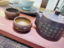此时此刻广西钦州坭兴陶茶壶纯全手工茶壶茶具井栏茶壶大口泡茶壶徐小锋 元帅井栏壶（匠心所制） 实拍图