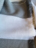 玛丽亚.古琦（MARJA KURKI）羊毛围巾女冬季披肩围巾两用 千鸟格设计柔软亲肤 浅灰色 晒单实拍图