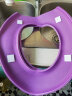 芈硕EVA防水柔软马桶垫加厚马桶圈坐便器保暖套 紫色 晒单实拍图
