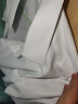 BAOMINGLI衬衫男春秋款男士商务休闲纯色免烫长袖韩版修身职业正装工作衬衣 白色 S 实拍图