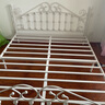 L&S床铁艺床欧式铁架床现代简约双人床卧室主卧出租房宿舍床YC-10 2*1.8米床+20CM弹簧床垫 实拍图
