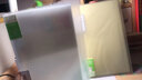 国誉(KOKUYO)A3资料册对折型文件夹淡彩曲奇学生试卷夹 透明20袋内页 1个 WSG-CBCW28T 实拍图