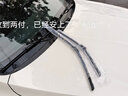车隐士适用大众朗逸雨刮器上海原装2017汽车15无骨13款郎逸前窗雨刷胶条 新朗逸 13-17年款【小按扣】前雨刷1对装 实拍图