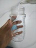 格林博士奶瓶瓶身配件 宽口径玻璃奶瓶瓶身ppsu奶瓶瓶身耐摔（不含奶嘴） 宽口玻璃瓶身 蓝色240ml 晒单实拍图