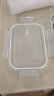 欧橡（OAK）高硼硅耐热玻璃保鲜饭盒微波炉上班族加热大容量3隔断便当盒C1211 晒单实拍图