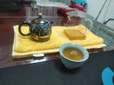 爱饰唯 茶壶陶瓷功夫花茶茶具套装单壶良瓷珍藏金银错工艺撞色饕餮茶壶 金银错饕餮茶壶大号270ML 实拍图