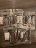 欣达（xinda）专业攀岩登山D形主锁承重安全扣锁具铝合金户外安全挂钩锁匙扣 灰红色5个装 实拍图