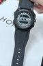 infantry鹰轰黑武士手表男款双眼系列时尚休闲双显男女手表生日礼物送男友 黑灰47mm 实拍图