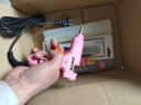 索厉 热熔胶枪5-20W胶棒7MM 适用电脑组装/工艺维修/带开关/标配20根白色胶棒/SL-RQ20(粉色) 实拍图