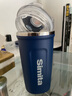 施密特（simita）咖啡杯保温杯男女士316不锈钢高颜值随行简约水杯 宝石蓝380ml 实拍图