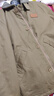 JEEP SPIRIT吉普棉服男灯芯绒外套男装休闲保暖加绒宽松大码羊羔绒棉衣翻领潮 浅棕色 2XL 实拍图