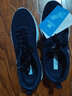 回力官方 男鞋秋冬季软底运动鞋男黑色厚网跑步鞋子男百搭透气休闲鞋 深蓝/160C【水波底纹】 38 实拍图