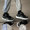 RXEX春季新款2024国潮板鞋男女字母小众厚底增高原创软底运动鞋鞋子男 黑灰色 42 晒单实拍图