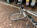 云宵死飞自行车实心胎成人初中学生青少年公路单车赛车代步24男士 钛银色26寸60刀 实拍图