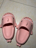 LATE TIME鲨鱼儿童拖鞋夏可爱男女童防滑厚底踩屎感软底防滑家居宝宝凉拖鞋 肉粉色 内长16cm 【建议脚长15cm】160 实拍图