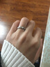 周生生 V＆A博物馆白金钻石戒指情侣情诗求婚结婚40096R定价 10圈 实拍图