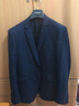 雅戈尔（YOUNGOR）西服男229款两粒单排扣后中开衩商务西服套西单上衣 VOHQ250010FCY上衣 XL 180/100A 实拍图
