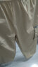 骆驼户外休闲裤女春夏新款时尚潮流工装透气纯色休闲女款梭织长裤 A0S2YOS149 ，卡其，男 L 晒单实拍图
