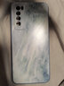 图瑶 华为nova7手机壳7pro液态硅胶7se保护套男女艺术感水彩防摔全包直边软壳 nova7 艺术银灰色 实拍图