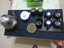 向豐 天然乌金石茶盘茶具套装 简约功夫茶台 大小号黑金石排水茶托盘 云窗-磨砂面 50*25*3cm 实拍图