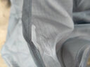 梦达威娅大容量防水买菜包购物袋折叠挎包超市环保袋轻便手提袋纯色牛津布 灰色现货/大号53*38+26cm【承重30斤】 1个装 实拍图